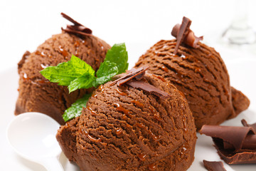 Chocolate fudge ice cream