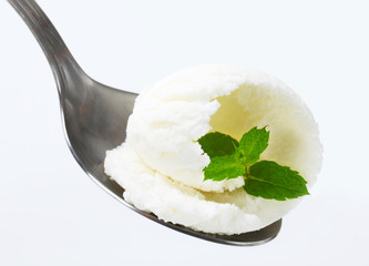 White ice cream