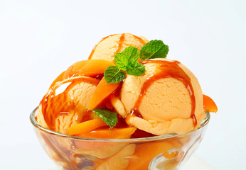 Ice cream sundae