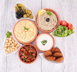 Fototapeta na wymiar Libańska food