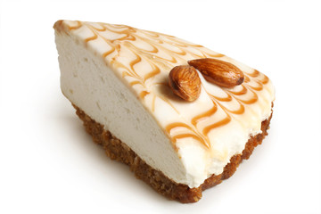 Slice of cheesecake