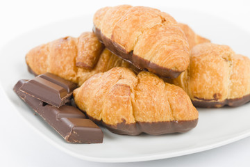 Pain au Chocolat - Chocolate croissants.