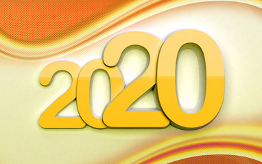 2020 - data arancio colore estate giallo caldo