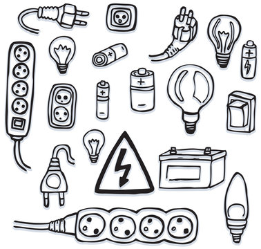 Energy and electric symbols