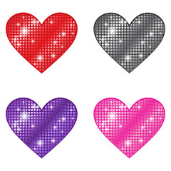 Glittering Hearts