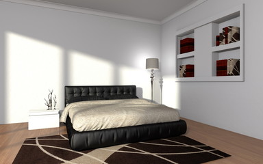 modern bedroom interior | Wohndesign