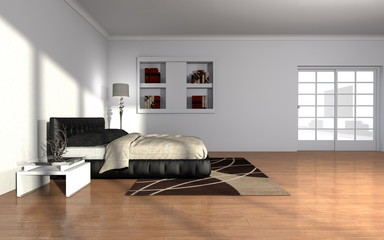 modern bedroom interior | Wohndesign