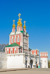 Novodevichy Convent in Moscow, Russia