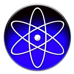 Atom symbol button