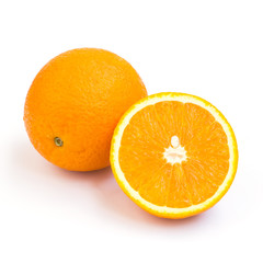 orange isolated on white background