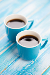 Still life: espresso, studio shot