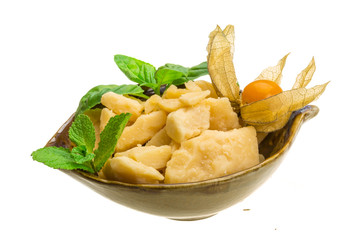 Hard estonian cheese