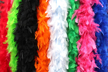 Boas de plumes