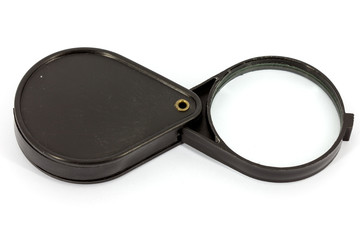 Black magnifying glass