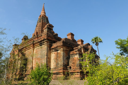 Old Temple in Bagan Complex