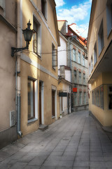 Old European street