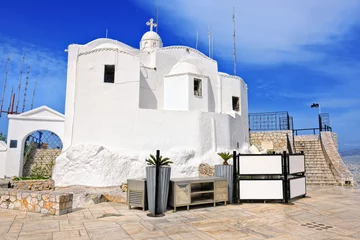 Fototapeten St. George church on Lycabettus hill in Athens © tobago77