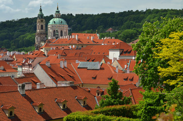 St. Nicolas church above Prague