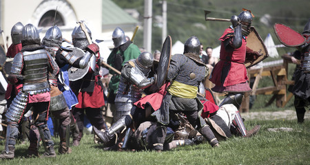 Photo of knights who fight