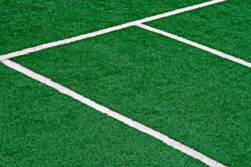 Fototapeta premium Synthetic sports field 34