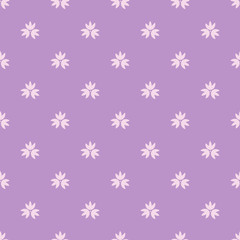 Seamless simple decorative pattern on violet
