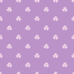 Seamless simple decorative pattern on violet