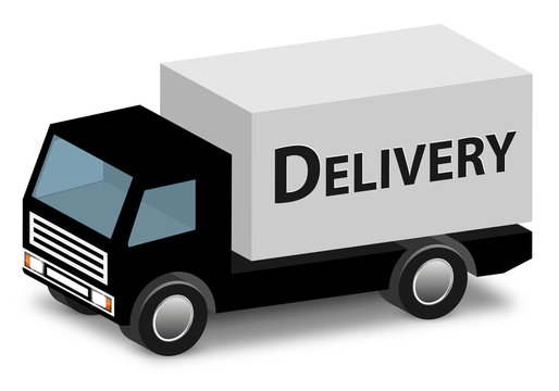Delivery Truck Icon 3D