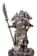 Statue of Chinese warrior