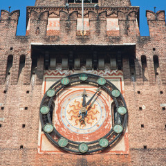 Castello Sforzesco , Milano - Sforza Castle, Milan, Italy
