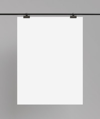 clipped poster