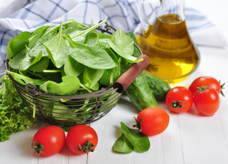 Fresh vegetables