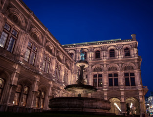 Fototapeta na wymiar Vienna opera house