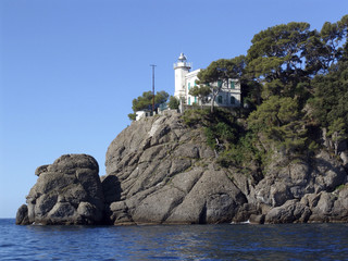 lighthouse of Portofino, Italy