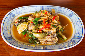 Spicy Stir Fried Catfish