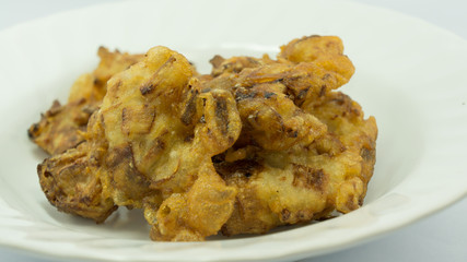 Banana blossom fried