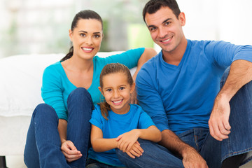 Fototapeta premium lovely family at home