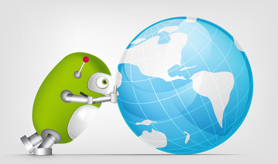 Green Robot