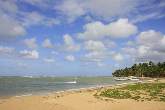 Las Terrenas beach, Samana peninsula