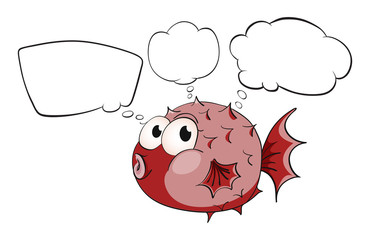 A bubble fish with empty callouts