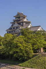 Okayama castle in Japan Okayama