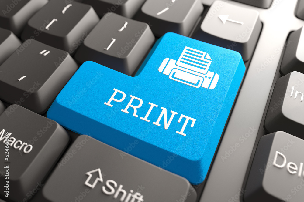 Poster keyboard with 