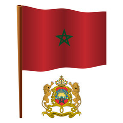 morocco wavy flag