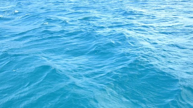 Blauer Ozean - Wellen als Hintergrund - Video