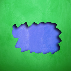 carta strappata colorata