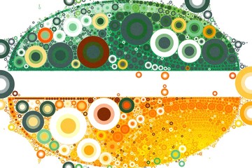 Fototapeta premium Link Muster