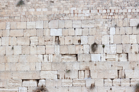 The wailing wall, Jerusalem