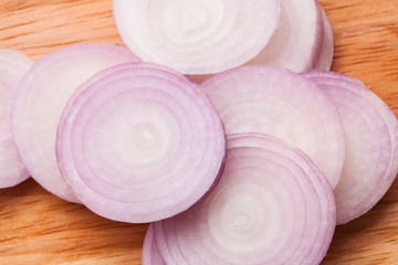 Onion slices