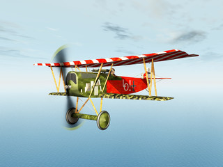 Deutsches Jagdflugzeug – Erster Weltkrieg © Michael Rosskothen