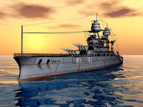 American Battleship USS Arizona