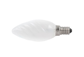 Incandescent light bulb isolated